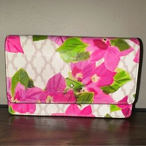 Kate Spade crossbody bag, floral, size small